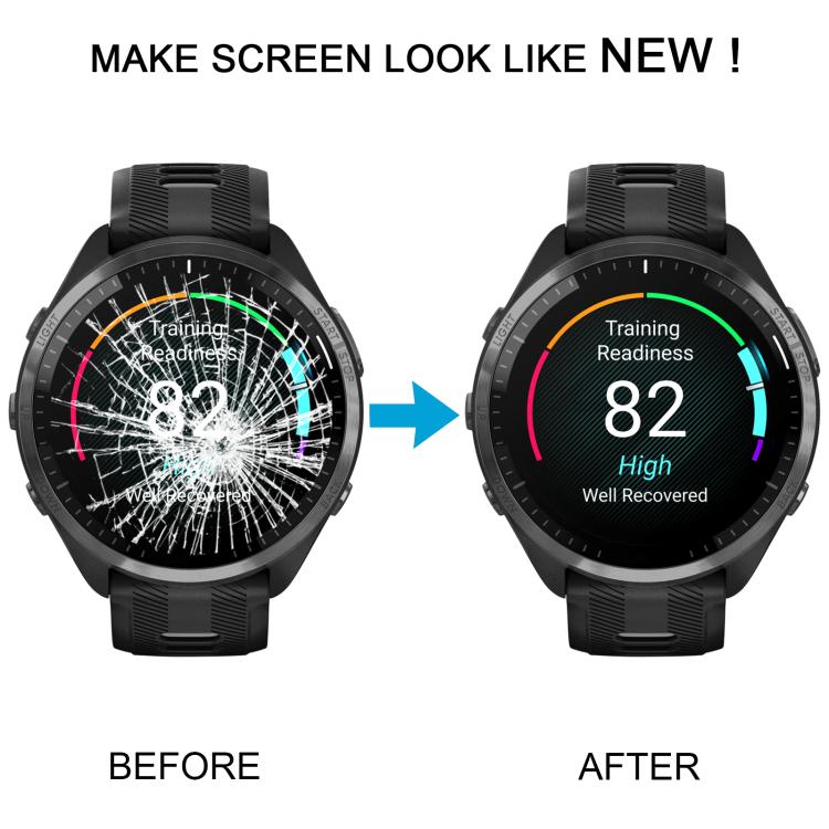 For Garmin Forerunner 965 Original LCD Screen with Digitizer Full Assembly(White) - For Garmin by PMc TechLife | Online Shopping South Africa | PMc TechLife | Buy Now Pay Later Mobicred