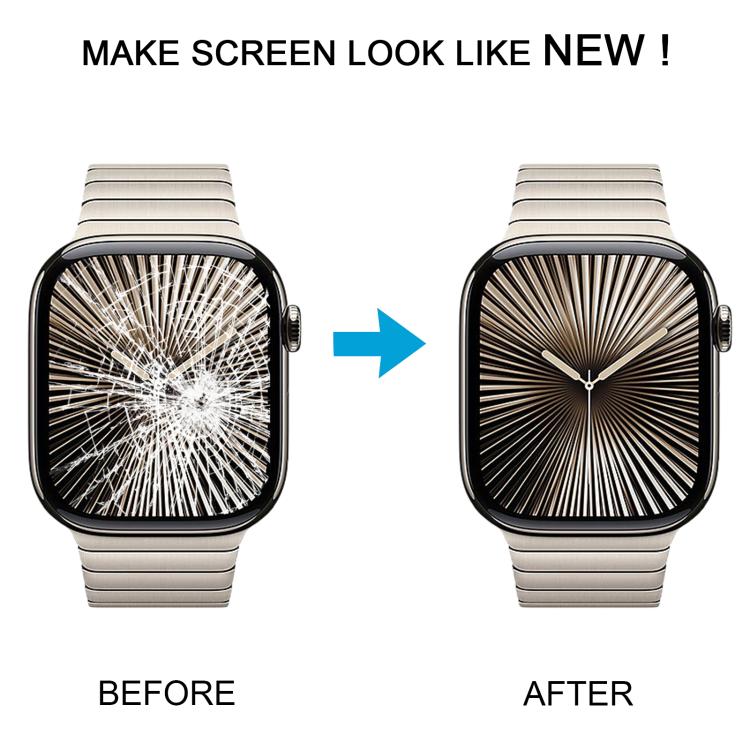 For Apple Watch Series 10 42mm Front Screen Outer Glass Lens with OCA - free shipping - PMc TechLife - Order now!