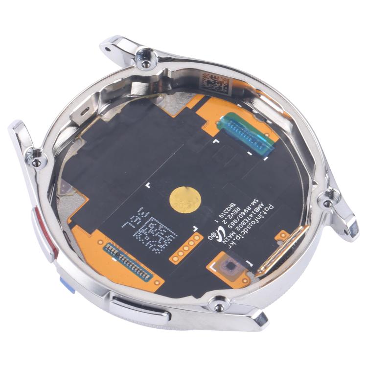 For Samsung Galaxy Watch6 Classic 47mm SM-R960/R965 Original LCD Screen Digitizer Full Assembly with Frame (Silver) - free shipping - PMC TechLife - Order now!