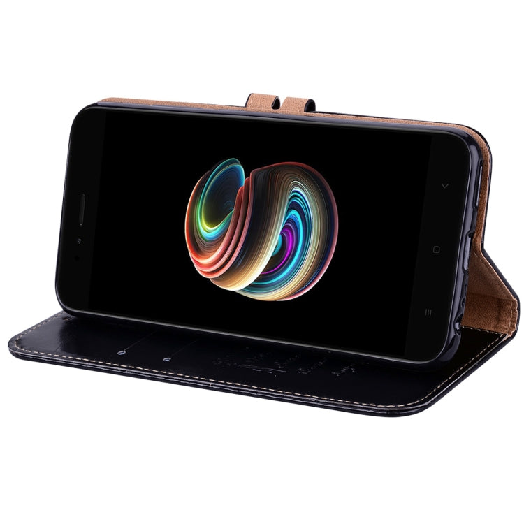 For Xiaomi  Mi A1 & 5X Business Style Oil Wax Texture Horizontal Flip Leather Case with Holder & Card Slots & Wallet & Lanyard(Black) - Xiaomi Cases by PMC TechLife | Online Shopping South Africa | PMC TechLife