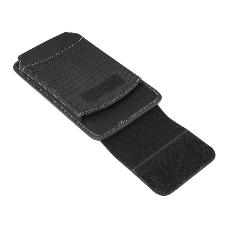 Universal Hanging Waist Oxford Cloth Case for 6.4-6.5 inch Mobile Phones, with Carabiner(Black) - Xiaomi Cases by PMC TechLife | Online Shopping South Africa | PMC TechLife | Buy Now Pay Later Mobicred