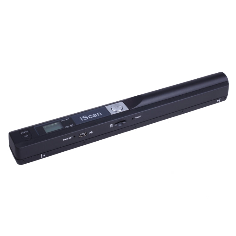 iScan01 Mobile Document Handheld Scanner with LED Display, A4 Contact Image Sensor(Black) - Portable Scanner by PMC TechLife | Online Shopping South Africa | PMC TechLife