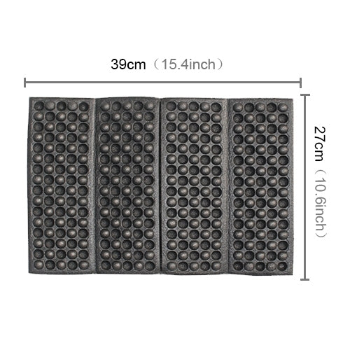 2 PCS Portable Folding Cellular Massage Cushion Outdoors Damp Proof Picnic Seat Mats EVA Pad(Blue) - Camping Mats by PMC TechLife | Online Shopping South Africa | PMC TechLife
