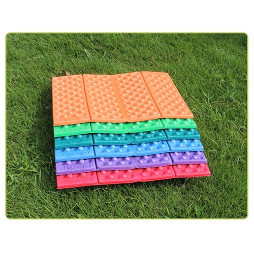 2 PCS Portable Folding Cellular Massage Cushion Outdoors Damp Proof Picnic Seat Mats EVA Pad(Blue) - Camping Mats by PMC TechLife | Online Shopping South Africa | PMC TechLife | Buy Now Pay Later Mobicred