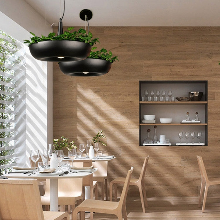 Home Decoration LED Hanging Garden Plant Lamp Potted DIY Chandelier Lighting(Warm White) - free shipping - PMc TechLife - Order now!