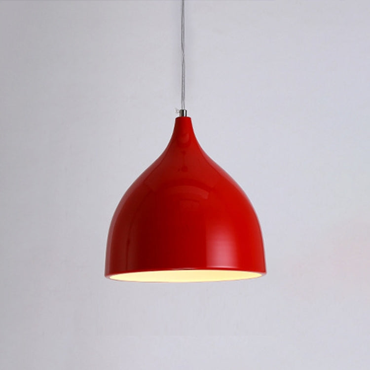 Restaurant Chandelier Simple Modern Single-head Dining Table Lamp Fashion Aisle Living Room Bar (Red) - free shipping - PMc TechLife - Order now!