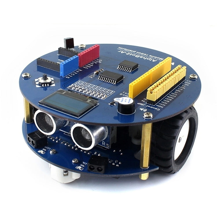 Waveshare AlphaBot2 Robot Building Kit for Arduino (no Arduino Controller) - Robotics Accessories by PMC TechLife | Online Shopping South Africa | PMC TechLife | Buy Now Pay Later Mobicred