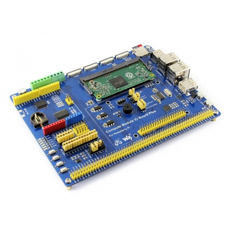 Waveshare Compute Module IO Board Plus for Raspberry Pi CM3 / CM3L / CM3+ / CM3+L - LCD & LED Display Module by PMC TechLife | Online Shopping South Africa | PMC TechLife | Buy Now Pay Later Mobicred