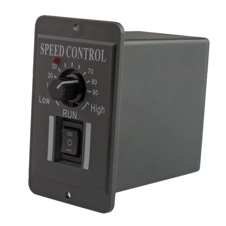 LDTR-WG0265 DC 6A Motor Speed Governor Slow Down Motor Controller Positive And Negative Rotating Control Switch 12V/24V/36V/48V (Black) - Other Accessories by PMC TechLife | Online Shopping South Africa | PMC TechLife