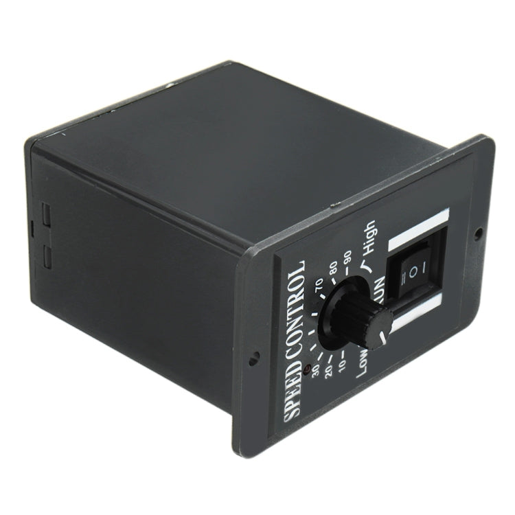 LDTR-WG0265 DC 6A Motor Speed Governor Slow Down Motor Controller Positive And Negative Rotating Control Switch 12V/24V/36V/48V (Black) - Other Accessories by PMC TechLife | Online Shopping South Africa | PMC TechLife