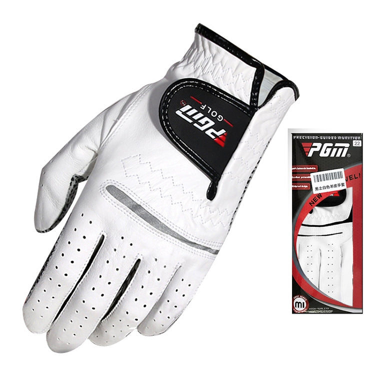 PGM Golf Sheepskin Anti-Slip Single Gloves for Men(Size: 25-Left Hand) - Safety Gloves by PGM | Online Shopping South Africa | PMC TechLife | Buy Now Pay Later Mobicred