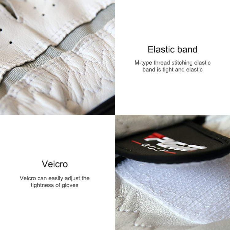 PGM Golf Sheepskin Anti-Slip Single Gloves for Men(Size: 25-Left Hand) - Safety Gloves by PGM | Online Shopping South Africa | PMC TechLife | Buy Now Pay Later Mobicred