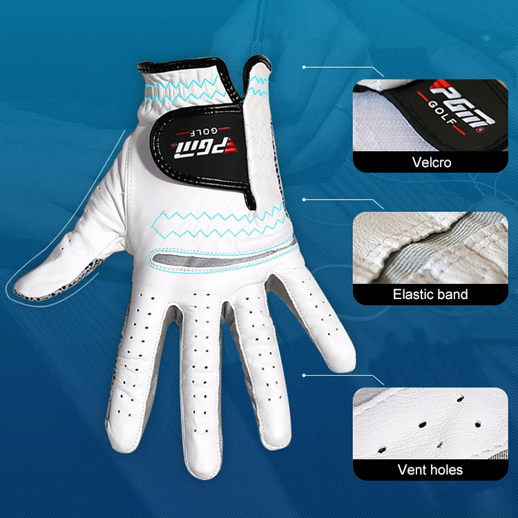 PGM Golf Sheepskin Anti-Slip Single Gloves for Men(Size: 25-Right Hand) - Safety Gloves by PGM | Online Shopping South Africa | PMC TechLife | Buy Now Pay Later Mobicred