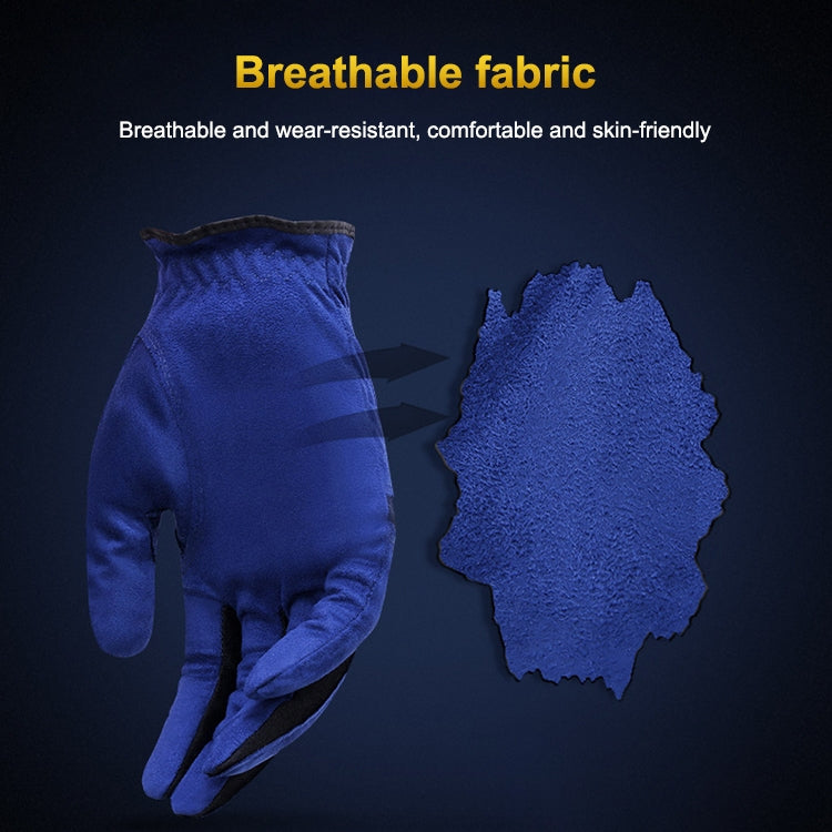 PGM Golf Microfiber Cloth Breathable Single Gloves for Men(Size: 23-Right Hand) - Safety Gloves by PGM | Online Shopping South Africa | PMC TechLife | Buy Now Pay Later Mobicred