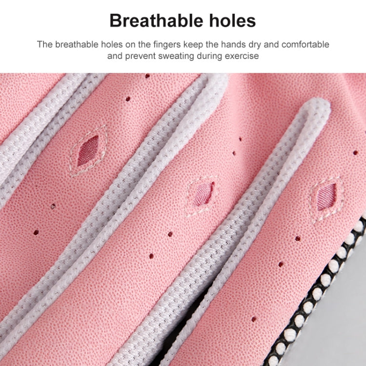 PGM One Pair Golf Non-Slip PU Leather Gloves for Women (Color:Yellow Size:20) - free shipping - PMC TechLife - Order now!