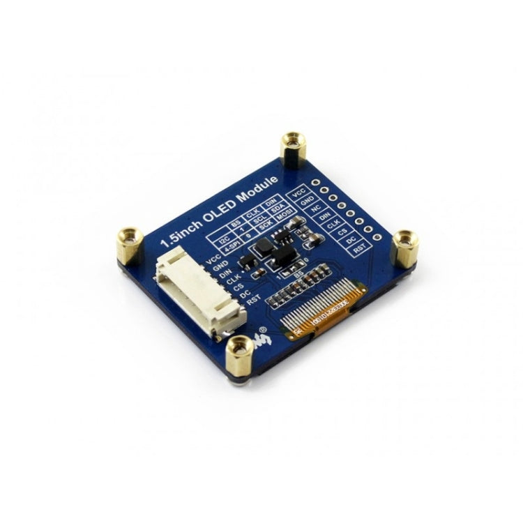 Waveshare General 1.5 inch 128x128 OLED Display Module, SPI/I2C interface - Modules Expansions Accessories by Waveshare | Online Shopping South Africa | PMC TechLife | Buy Now Pay Later Mobicred