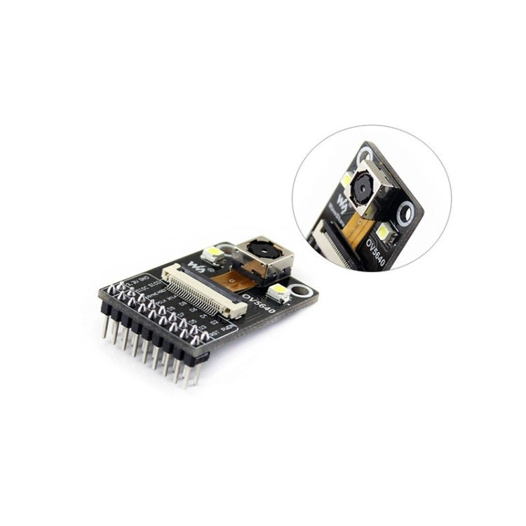Waveshare OV5640 Camera Module Board (C), 5 Megapixel (2592x1944), Auto Focusing with Onboard Flash LED - free shipping - PMC TechLife - Order now!