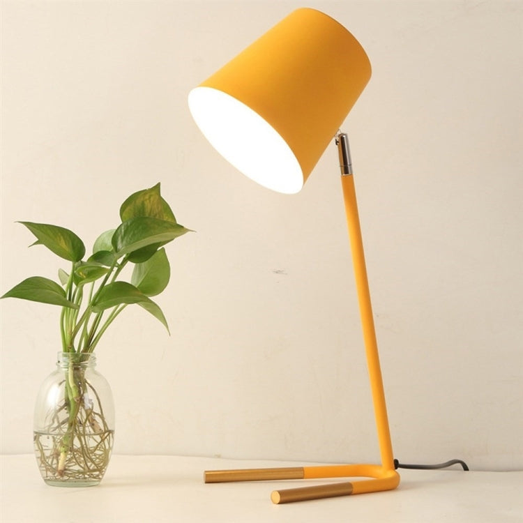 LED Eye-caring Table Lamp Modern Creative Minimalist Bedroom Bedside Lamp Student Study Table Lamp (Yellow) - free shipping - PMc TechLife - Order now!