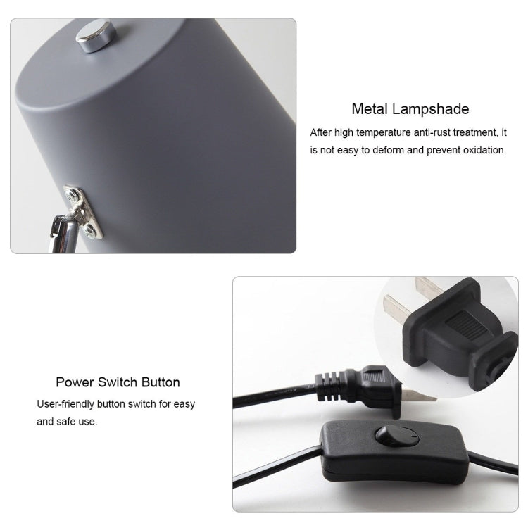 LED Eye-caring Table Lamp Modern Creative Minimalist Bedroom Bedside Lamp Student Study Table Lamp (Yellow) - free shipping - PMc TechLife - Order now!