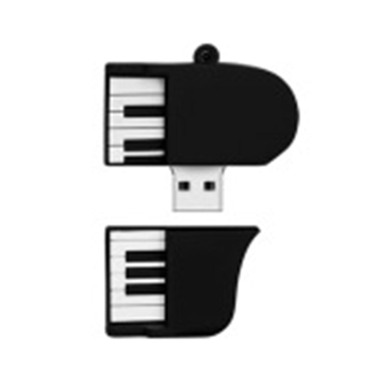 MicroDrive 64GB USB 2.0 Triangle Guitar U Disk - USB Flash Drives by MicroDrive | Online Shopping South Africa | PMC TechLife | Buy Now Pay Later Mobicred