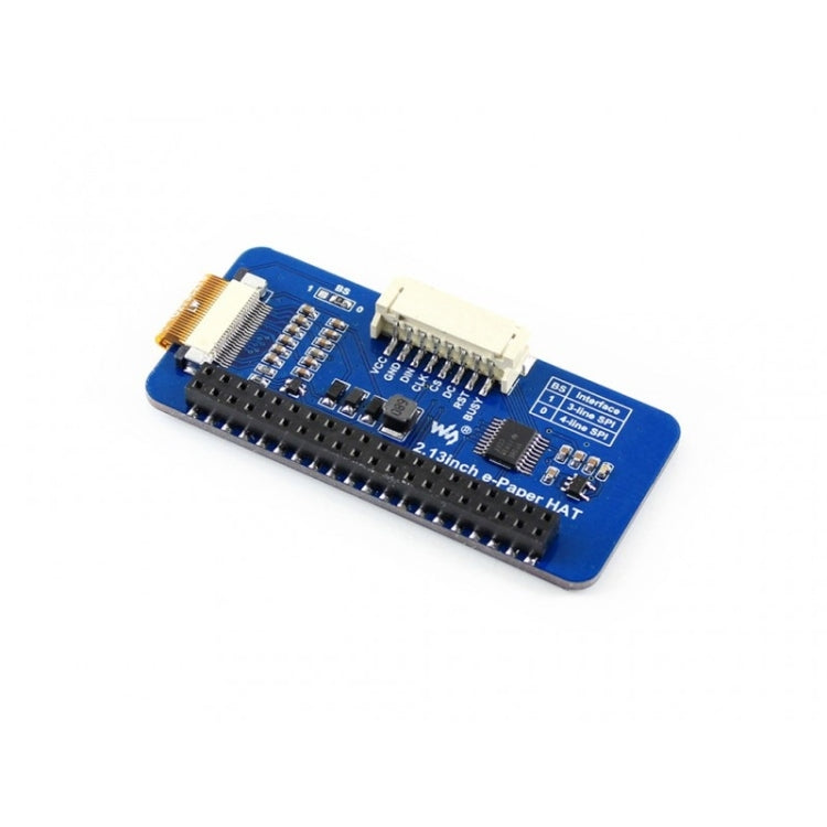 Waveshare 2.13 inch 212x104 Pixel Three-color E-Ink Display HAT (B) for Raspberry Pi - Modules Expansions Accessories by Waveshare | Online Shopping South Africa | PMC TechLife | Buy Now Pay Later Mobicred