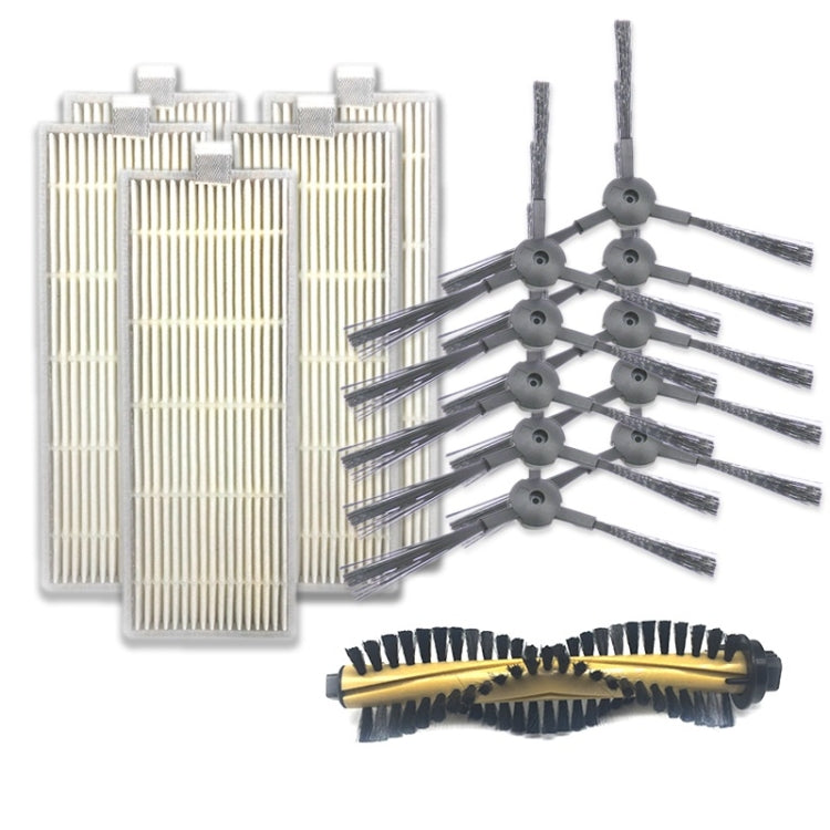 XI218 5 Pairs K614 Side Brushes + 5 PCS I207 Filters + Main Brush I202 Set for  ILIFE A4 - free shipping - PMC Jewellery - Order now!