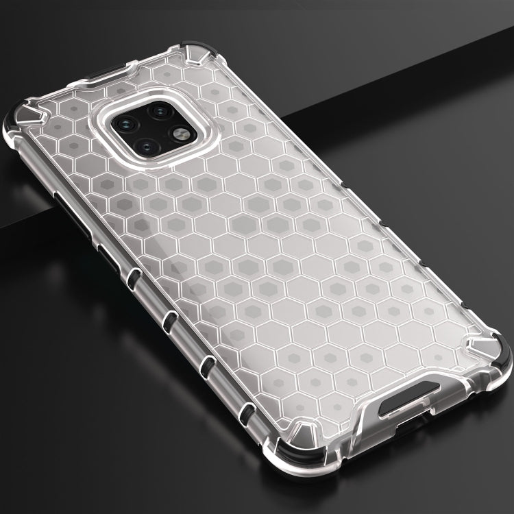 Shockproof Honeycomb PC + TPU Case for Huawei Mate 20 Pro (Transparent) - Huawei Cases by PMC TechLife | Online Shopping South Africa | PMC TechLife