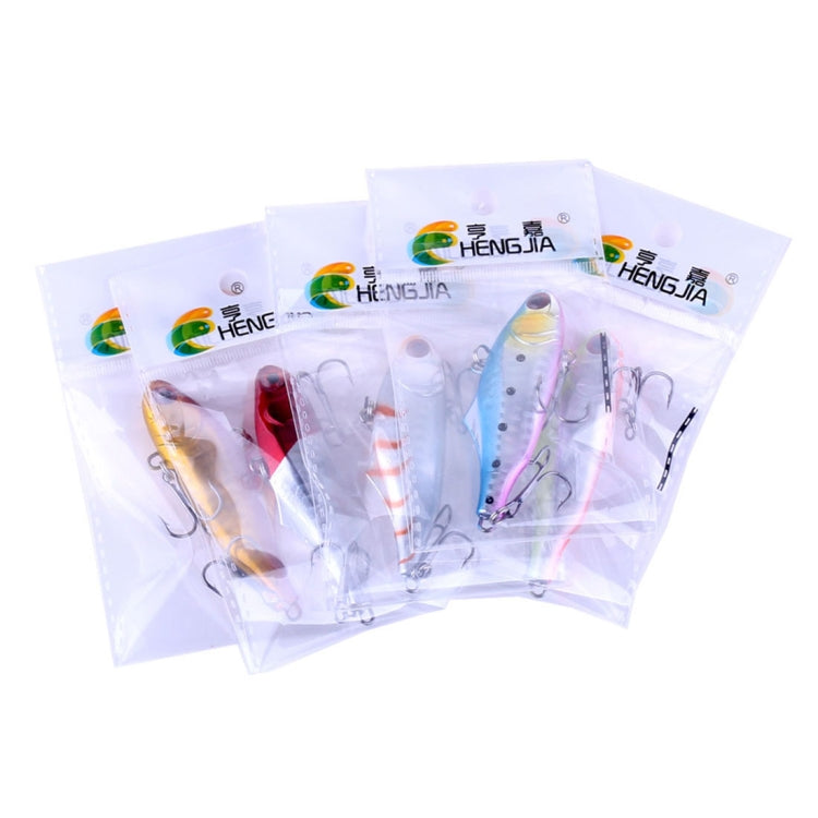 HENGJIA VI026 7cm/24g Full Swimming Layer Plastic Hard Baits Fishing Lures Set Tackle Baits, Bagged (5#) - Fishing Lures by HENGJIA | Online Shopping South Africa | PMC TechLife | Buy Now Pay Later Mobicred