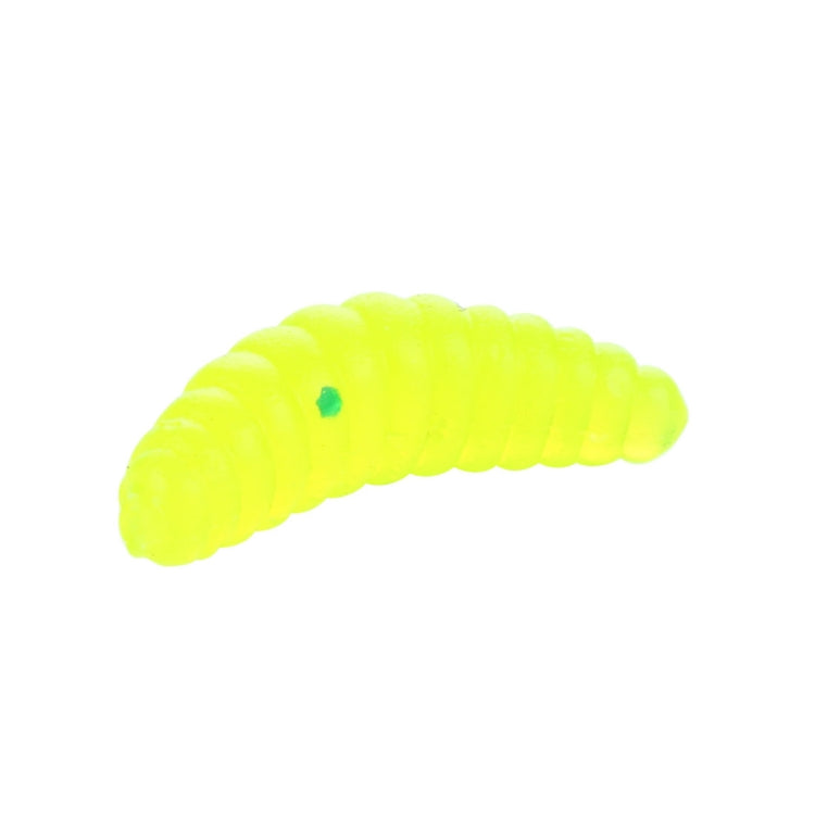 HENGJIA SO106 50 PCS 20mm Simulation Bread Bait Worms Crescent Soft Bait Horseback Fish Worm Bait Fishing Gear (Yellow) - Fishing Lures by HENGJIA | Online Shopping South Africa | PMC TechLife | Buy Now Pay Later Mobicred