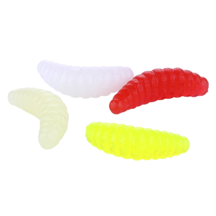 HENGJIA SO106 50 PCS 20mm Simulation Bread Bait Worms Crescent Soft Bait Horseback Fish Worm Bait Fishing Gear (Yellow) - Fishing Lures by HENGJIA | Online Shopping South Africa | PMC TechLife | Buy Now Pay Later Mobicred