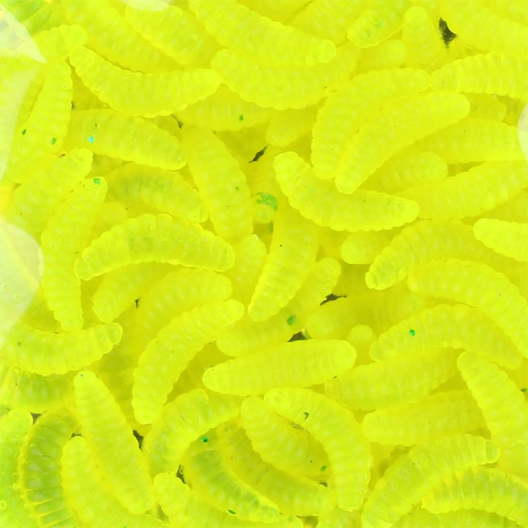 HENGJIA SO106 50 PCS 20mm Simulation Bread Bait Worms Crescent Soft Bait Horseback Fish Worm Bait Fishing Gear (Yellow) - Fishing Lures by HENGJIA | Online Shopping South Africa | PMC TechLife | Buy Now Pay Later Mobicred