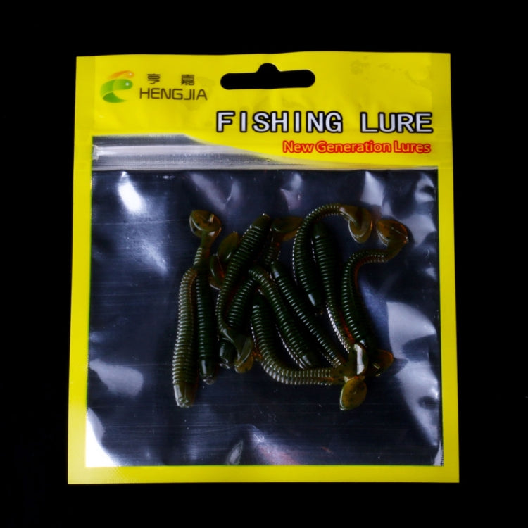 HENGJIA SO041 5cm/0.6g 10 PCS Fishing Wobbler Soft Jigging Fishing Lure Worm Swimbaits Silicone Bait - free shipping - PMC TechLife - Order now!