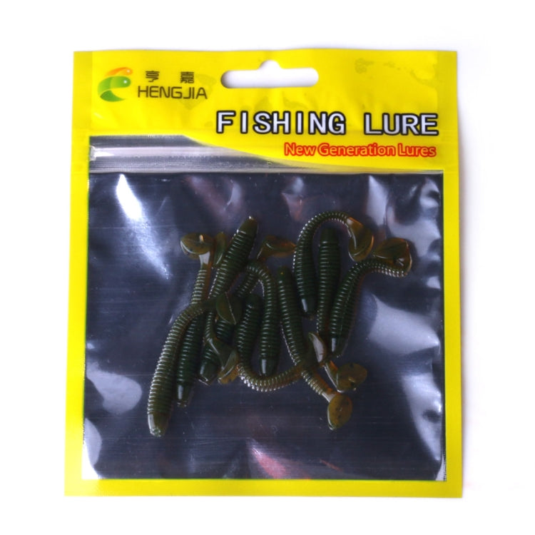 HENGJIA SO041 5cm/0.6g 10 PCS Fishing Wobbler Soft Jigging Fishing Lure Worm Swimbaits Silicone Bait - free shipping - PMC TechLife - Order now!