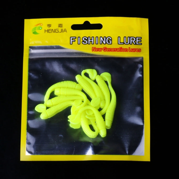 HENGJIA SO041 5cm/0.6g 10 PCS  Fishing Wobbler Soft Jigging Fishing Lure Worm Swimbaits Silicone Bait - Fishing Lures by HENGJIA | Online Shopping South Africa | PMC TechLife | Buy Now Pay Later Mobicred
