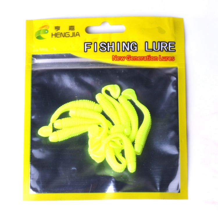 HENGJIA SO041 5cm/0.6g 10 PCS  Fishing Wobbler Soft Jigging Fishing Lure Worm Swimbaits Silicone Bait - Fishing Lures by HENGJIA | Online Shopping South Africa | PMC TechLife | Buy Now Pay Later Mobicred