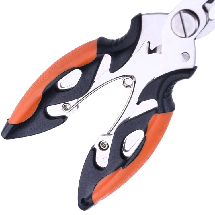 HENGJIA QT013 Multifunctional Stainless Steel Jaw Fishing Pliers Scissors Hook Removal Tool Line Cutter Fishing Tackle - Fish Gripper & Pliers by HENGJIA | Online Shopping South Africa | PMC TechLife | Buy Now Pay Later Mobicred