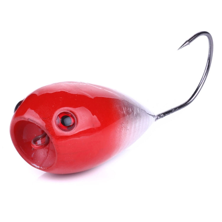 HENGJIA PO036 8cm/13g Big Mouth Single Hook Hitting Water Wave Hard Bait Lure Outdoor Fishing Gear Lure Fishing Bait Fishing Tackle (PO036-5) - Fishing Lures by HENGJIA | Online Shopping South Africa | PMC TechLife | Buy Now Pay Later Mobicred