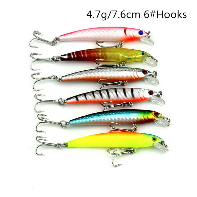 HENGJIA Set002 43 PCS Sequin Set Metal Sequins False Bait Fresh Sea Bass Fishing Bait Set, Length: 5 to 10.5cm, Bagged - free shipping - PMC TechLife - Order now!