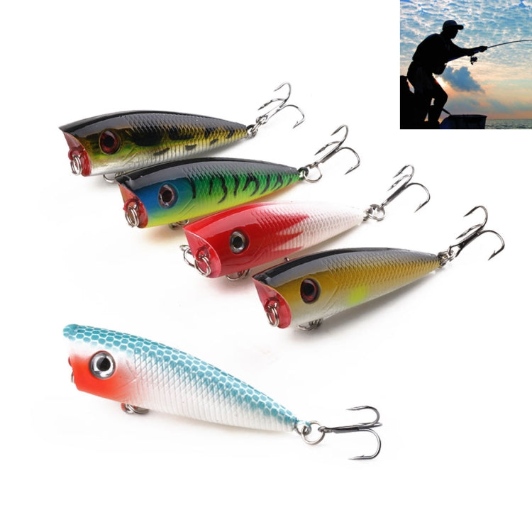 HENGJIA PO035 6cm/6g 5 PCS Simulation Hard Baits Fishing Lures Set Tackle Baits Fit Saltwater and Freshwater - Fishing Lures by HENGJIA | Online Shopping South Africa | PMC TechLife | Buy Now Pay Later Mobicred