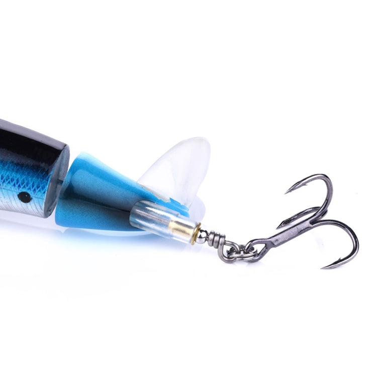 HENGJIA PE018 10cm/13g Propeller Tractor Shaped Hard Baits Fishing Lures Tackle Baits Fit Saltwater and Freshwater (2#) - Fishing Lures by HENGJIA | Online Shopping South Africa | PMC TechLife | Buy Now Pay Later Mobicred