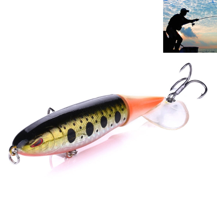 HENGJIA PE018 10cm/13g Propeller Tractor Shaped Hard Baits Fishing Lures Tackle Baits Fit Saltwater and Freshwater (3#) - free shipping - PMC TechLife - Order now!
