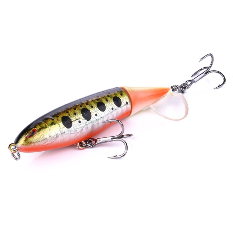 HENGJIA PE018 10cm/13g Propeller Tractor Shaped Hard Baits Fishing Lures Tackle Baits Fit Saltwater and Freshwater (3#) - free shipping - PMC TechLife - Order now!