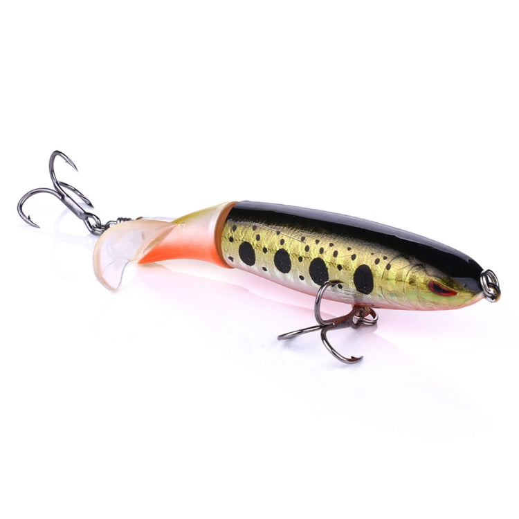 HENGJIA PE018 10cm/13g Propeller Tractor Shaped Hard Baits Fishing Lures Tackle Baits Fit Saltwater and Freshwater (3#) - free shipping - PMC TechLife - Order now!