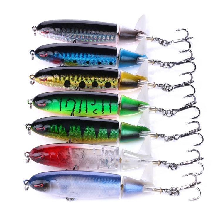 HENGJIA PE018 10cm/13g Propeller Tractor Shaped Hard Baits Fishing Lures Tackle Baits Fit Saltwater and Freshwater (3#) - free shipping - PMC TechLife - Order now!