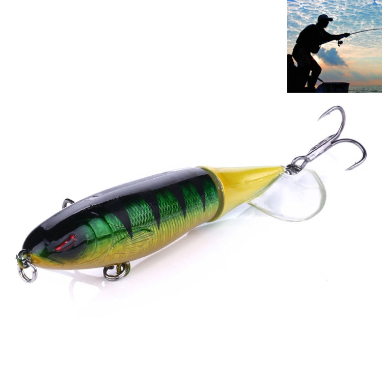 HENGJIA PE018 10cm/13g Propeller Tractor Shaped Hard Baits Fishing Lures Tackle Baits Fit Saltwater and Freshwater (5#) - Fishing Lures by HENGJIA | Online Shopping South Africa | PMC TechLife