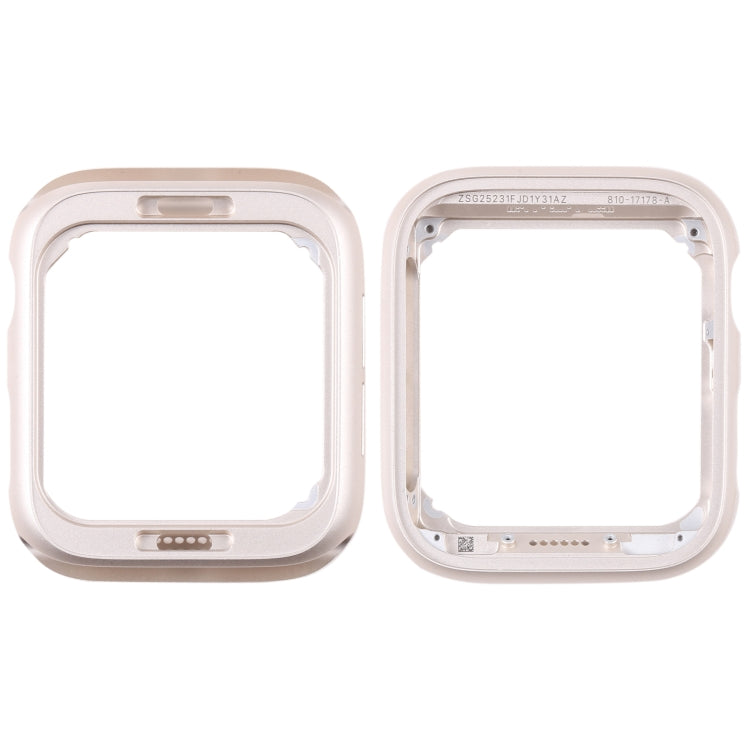 For Apple Watch Series SE 2022 40mm Stainless Steel Middle Frame Bezel Plate (Gold) - LCD Related Parts by PMC TechLife | Online Shopping South Africa | PMC TechLife