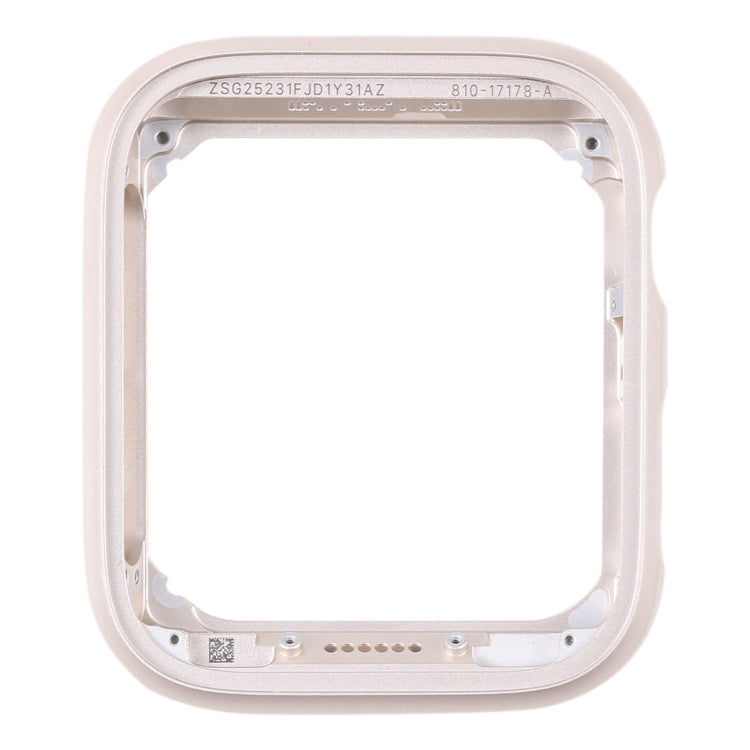 For Apple Watch Series SE 2022 40mm Stainless Steel Middle Frame Bezel Plate (Gold) - LCD Related Parts by PMC TechLife | Online Shopping South Africa | PMC TechLife