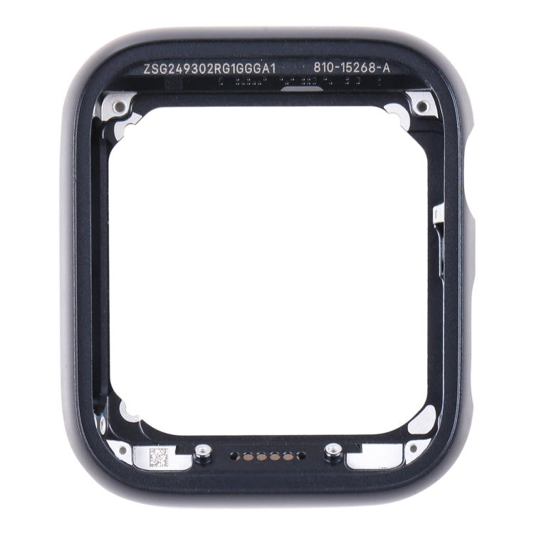 For Apple Watch Series SE 2022 44mm Aluminum Alloy Middle Frame Bezel Plate(Black) - LCD Related Parts by PMC TechLife | Online Shopping South Africa | PMC TechLife