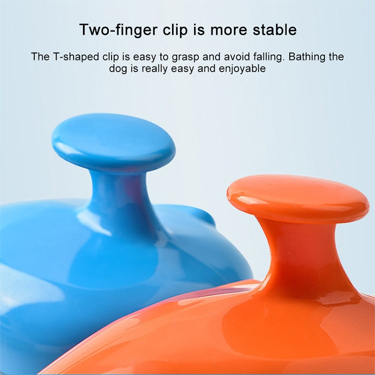 Pet Shower Shower Brush with Non-slip Handle Nozzle(White) - Grooming by PMC TechLife | Online Shopping South Africa | PMC TechLife | Buy Now Pay Later Mobicred