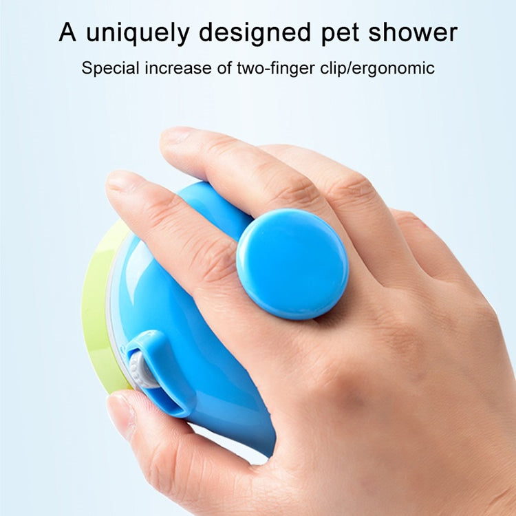 Pet Shower Shower Brush with Non-slip Handle Nozzle(White) - Grooming by PMC TechLife | Online Shopping South Africa | PMC TechLife | Buy Now Pay Later Mobicred